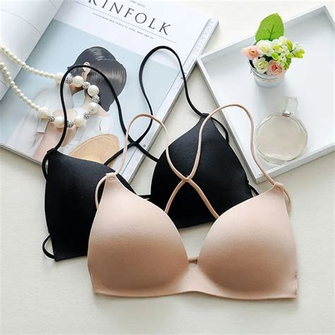 Seamless Women Hollow Out Bra For Women Wireless Thin Underwear Lingerie Soft Bras Bralette
