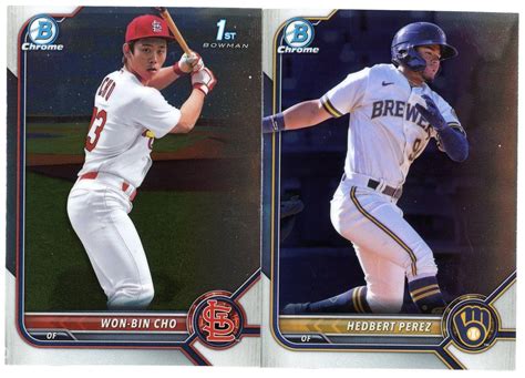 Bowman Chrome Prospects St Bcp You Pick Complete Your