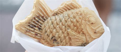 Taiyaki Traditional Dessert From Tokyo Japan