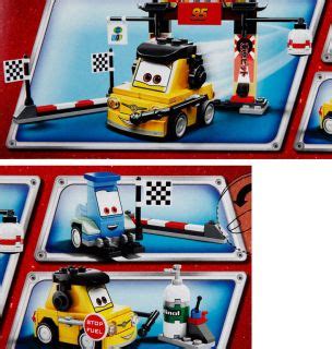 LEGO Cars 2 Tokyo Pit Stop Luigi Minifigure 8206