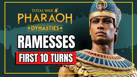 ⚔️ Ramesses First Look ⚔️ Total War Pharaoh Dynasties Egypt Gameplay