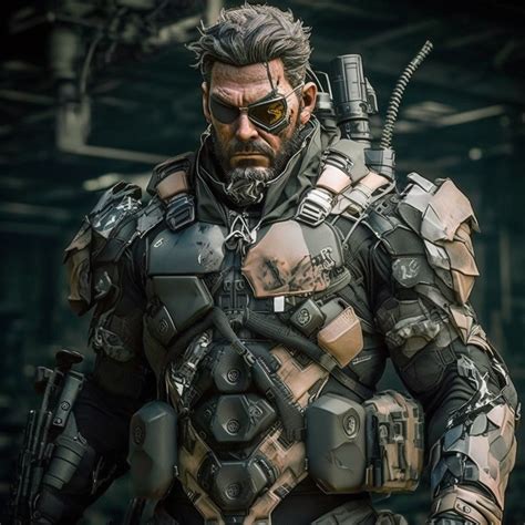 Big Boss With Armor By Alucard23000 On Deviantart