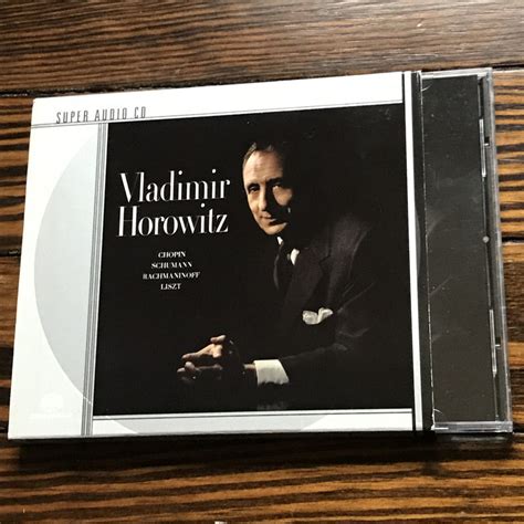 Vladimir Horowitz Chopin Schumann Rachmaninoff Liszt Sacd Ss