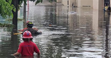 Torrencial Lluvia Inunda Coatzacoalcos Al Reporte