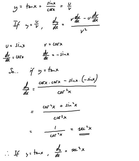 Tanx Derivative Math Answers Save