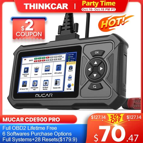 Mucar Cde Pro Obd Scanner G Outils De Diagnostic De Voiture