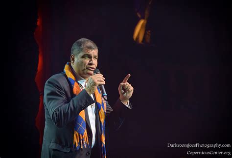 President of Ecuador Rafael Correa @ The Copernicus Center Chicago, IL