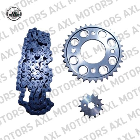 DBS CHAIN AND SPROCKET SET WAVE125 XRM 14T 34T 14T 36T 14T 38T