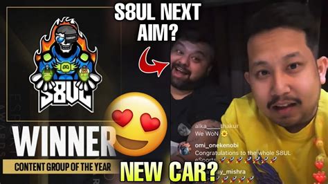 Goldy Bhai Insta Live After S8UL Won ESports Award Vibe With Goldy