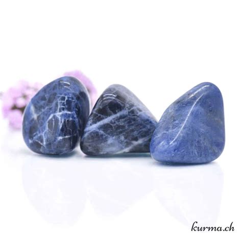 Sodalite Fonc E Pierre Roul E Taille M Kurma Ch