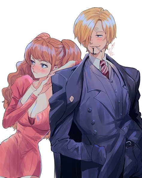 Sanji And Charlotte Pudding One Piece Drawn By Rita Ya Danbooru