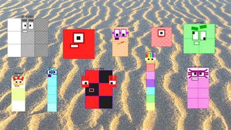 Numberblocks Band Retro 100000 To 1000000 Each Sounds YouTube