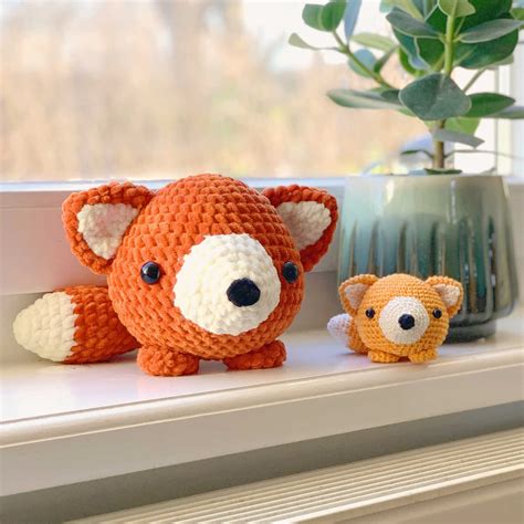 Free Fox Crochet Pattern Diy Fluffies Amigurumi Patterns