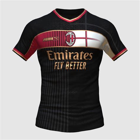 Ac Milan Third Concept Fifa 23 Kit Creator Showcase