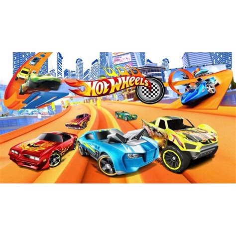 Papel De Parede Adesivo Infantil Carros Hot Wheels Shopee Brasil