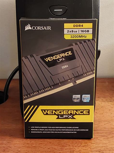 Corsair Vengeance LPX 16GB (2x8GB) DDR4 3200MHz CMK16GX4M2B3200C16 RAM ...