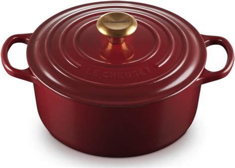 Le Creuset Braadpan Signature Rhône ø 24 cm 4 2 Liter bol