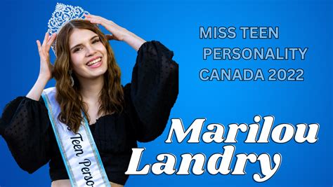 Marilou Personality Pageants Canada