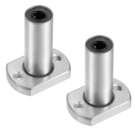 Uxcell LMH6UU Extra Long Two Side Cut Flange Linear Ball Bearings 6mm