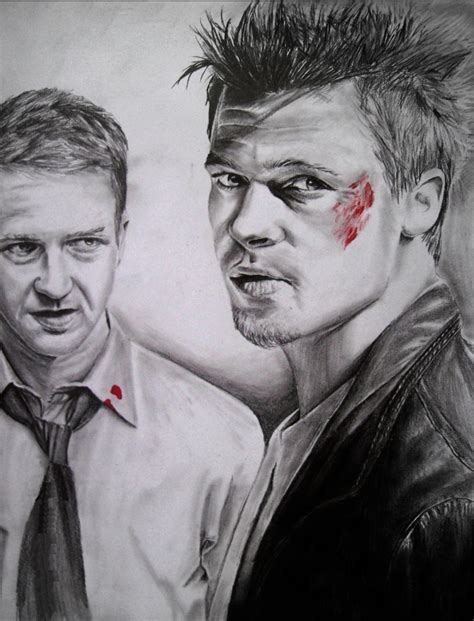 Fight Club Sketch At Explore Collection Of Fight