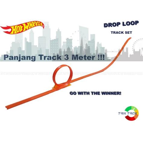 Jual Hot Wheels Track Builder Drop Loop Track Set Kab Bogor Hot Wheels Arena Tokopedia
