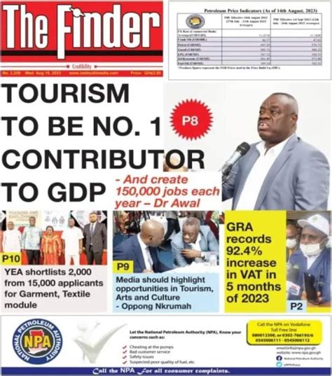 Newspaper Headlines Wednesday August Prime News Ghana