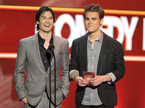 Ian Somerhalder and Paul Wesley