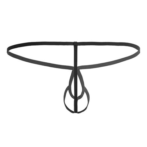 Mens Lingerie Briefs Thong Crotchless Open Butt G String Bikini O Ring Underwear Ebay