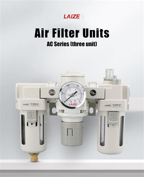 SMC Type AC Series Pneumatic Compressor Air Filter Units Regulator