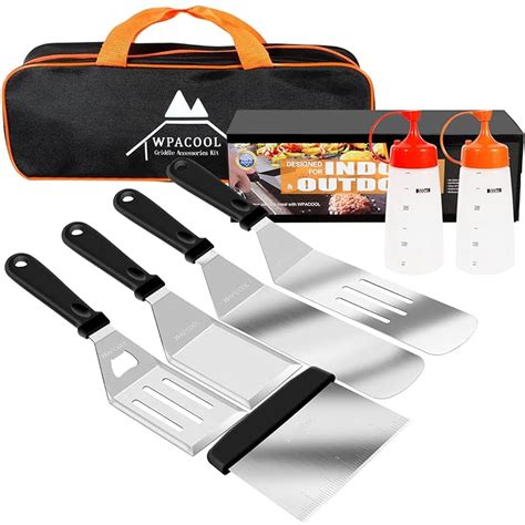 Buy Griddle Accessories Set 7PCS Griddle Spatula Tools For Blackstone