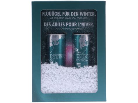 Red Bull Winter Edition Feige Apfel 25cl Dose Huber Getränkehandlung AG