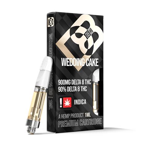 D8 Hi Delta 8 Vape Cartridge 1g Wedding Cake