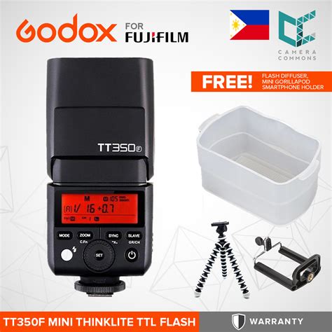 Godox TT350F Mini Thinklite TTL Flash For Fujifilm Cameras TT350