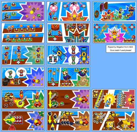 The Spriters Resource Full Sheet View Mario And Luigi Bowsers