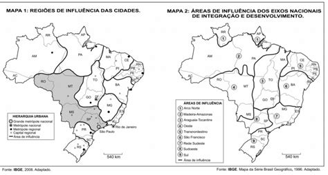 Quest O Fuvest Geografia Centro Sul Respondida E Comentada