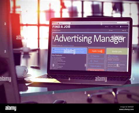 We Are Hiring Advertising Manager 3d Stock Photo Alamy