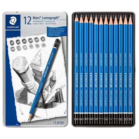 Departments Staedtler Mars Lumograph Graphite Pencil 12 Set