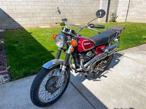 No Reserve 1973 Honda Cl350 Scrambler Pcarmarket