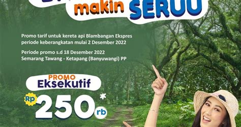 Perkenalkan KA Baru KAI Berikan Tarif Promo Untuk KA Blambangan