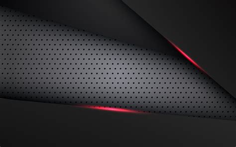 Abstract Light Red Black Space Frame Layout Design Tech Triangle