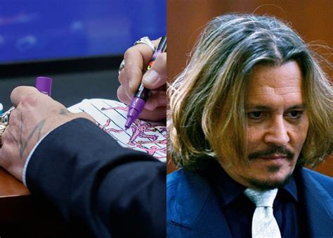 Gummy Bears And Doodles Johnny Depp Accused Of Acting In Court