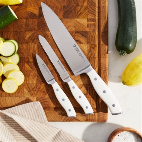 Henckels Forged Accent 3 Pc Starter Knife Set White Handle 3 Pc Kroger