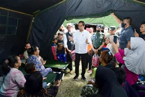 Gempa Cianjur Siklus Tahunan Presiden Jokowi Minta Pembangunan Rumah