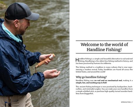 guide  handline fishing backpack fishing bushcraft