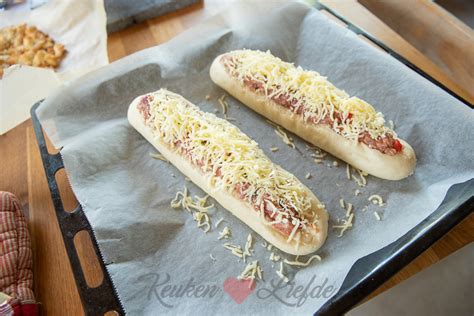 Gevuld Stokbrood Met Italiaans Gehakt Keukenliefde