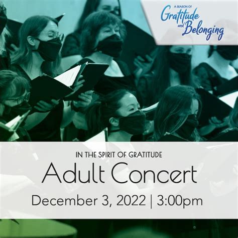 Winter 2022 Concert Adult Choirs Greater Seattle Choral Consortium