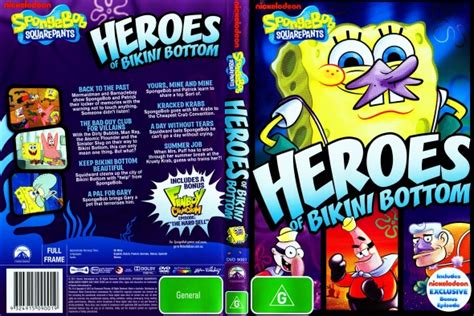 CoverCity DVD Covers Labels SpongeBob SquarePants Heroes Of Bikini Bottom