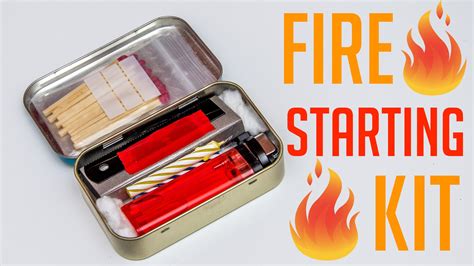 Youtube Fire Starter Kit Fire Starters Diy Fire Starters