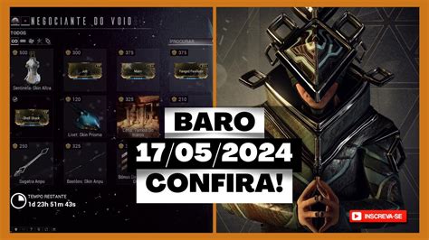 Warframe Baro Ki Teer 17 05 2024 Mods Prime E Muito Mais YouTube