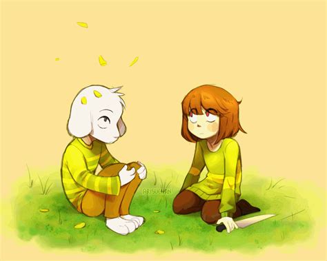 Автор Chara Asriel Asriel Dreemurr Undertale  Undertale